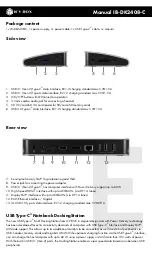 Preview for 4 page of Icy Box IB-DK2408-C Manual