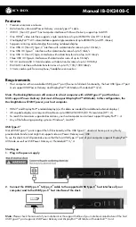 Preview for 5 page of Icy Box IB-DK2408-C Manual