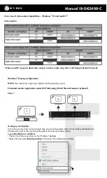 Preview for 7 page of Icy Box IB-DK2408-C Manual