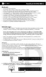 Preview for 14 page of Icy Box IB-DK2408-C Manual