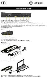 Preview for 8 page of Icy Box IB-DK2701-TB3 Manual