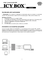 Предварительный просмотр 10 страницы Icy Box IB-DK402 Manual