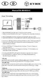 Preview for 10 page of Icy Box IB-DK4035-C Manual