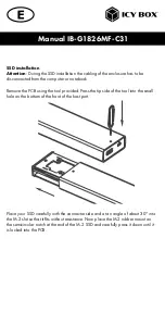 Preview for 8 page of Icy Box IB-G1826MF-C31 Manual