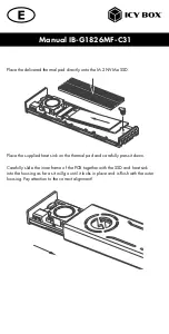 Preview for 9 page of Icy Box IB-G1826MF-C31 Manual