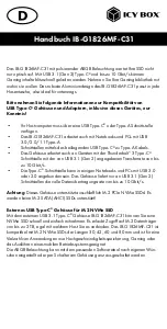 Preview for 11 page of Icy Box IB-G1826MF-C31 Manual