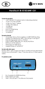 Preview for 12 page of Icy Box IB-G1826MF-C31 Manual