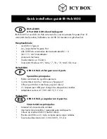 Preview for 5 page of Icy Box IB-Hub1405 Quick Installation Manual