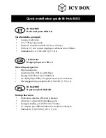 Preview for 6 page of Icy Box IB-Hub1405 Quick Installation Manual