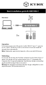 Preview for 7 page of Icy Box IB-HUB1406-C Quick Installation Manual