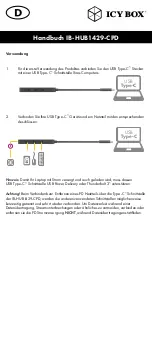 Preview for 9 page of Icy Box IB-HUB1429-CPD User Manual