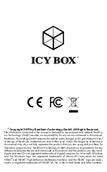 Preview for 13 page of Icy Box IB-HUB1430 Manual