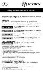 Preview for 2 page of Icy Box IB-HUB1703-QC3 Quick Installation Manual