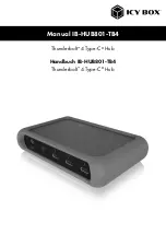 Icy Box IB-HUB801-TB4 Manual предпросмотр