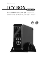 Icy Box IB-mp301 Series User Manual preview