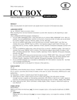 Preview for 9 page of Icy Box IB-mp301 Series User Manual