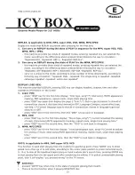 Preview for 13 page of Icy Box IB-mp301 Series User Manual