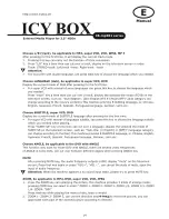 Preview for 14 page of Icy Box IB-mp301 Series User Manual