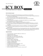 Preview for 16 page of Icy Box IB-mp301 Series User Manual