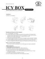 Preview for 20 page of Icy Box IB-mp301 Series User Manual