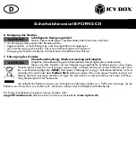 Preview for 4 page of Icy Box IB-PCI1902-C31 Manual