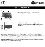 Preview for 16 page of Icy Box IB-PCI208-HS Manual