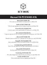 Preview for 1 page of Icy Box IB-PCI214M2-HSL Manual