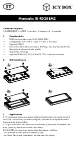 Preview for 8 page of Icy Box IB-RD288M2 Quick Installation Manual