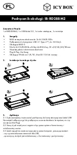 Preview for 10 page of Icy Box IB-RD288M2 Quick Installation Manual