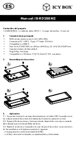 Preview for 11 page of Icy Box IB-RD288M2 Quick Installation Manual