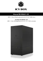 Icy Box IB-RD3621-C31 Manual preview