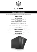 Icy Box IB-RD3662-C31 Manual preview
