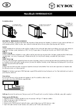 Preview for 10 page of Icy Box IB-RD3662-C31 Manual