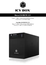 Preview for 1 page of Icy Box IB-RD3741-C31 Manual