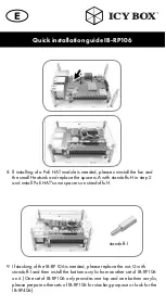 Предварительный просмотр 10 страницы Icy Box IB-RP106 Quick Installation Manual
