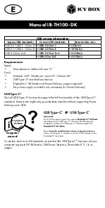 Предварительный просмотр 8 страницы Icy Box IB-TH100-DK Manual