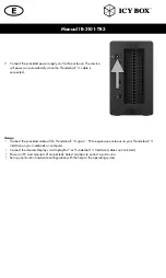 Preview for 9 page of Icy Box Thunderbolt IB-3101-TB3 Manual