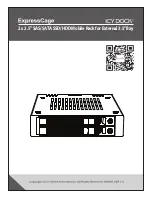 Preview for 1 page of Icy Dock ExpressCage MB742SP-B Manual