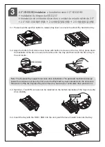 Предварительный просмотр 3 страницы Icy Dock ExpressCage User Manual