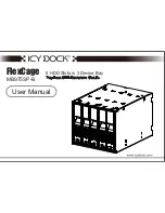 Icy Dock FlexCage MB975SP-B User Manual предпросмотр