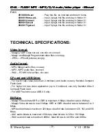 Preview for 22 page of ID-AL FLASH MPX - MP2 Manual