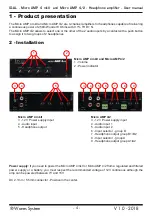 Preview for 6 page of ID-AL Micro AMP 4 mkII User Manual