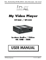 ID-AL My Video Player VP320 User Manual preview