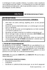 Preview for 43 page of id ethnos CONFETTI User Manual