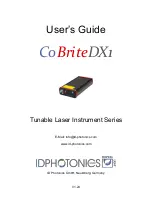 Preview for 2 page of ID Photonics CoBrite Series User Manual