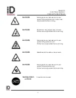 Предварительный просмотр 14 страницы ID Technology 252 Operator / Technical  Manual