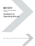 ID View IV-100CD Installation & Operating Manual preview