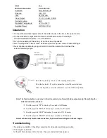 Preview for 2 page of ID View IV-DVFH6100IRG-F-M Quick Start Manual