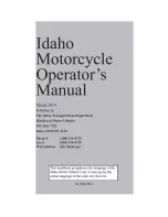 Preview for 3 page of Idaho Star Operator'S Manual