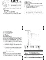 Preview for 5 page of iDance PAR 12 247 User Manual